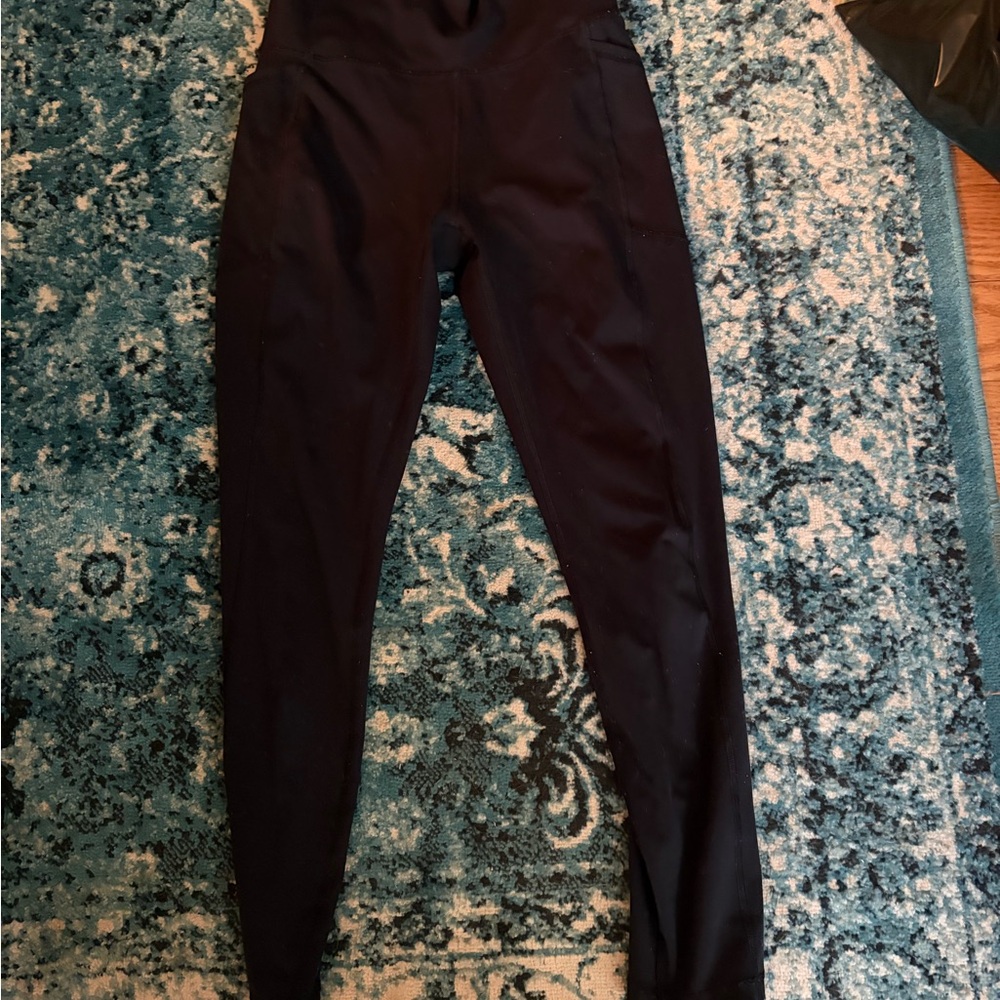 Black High-Waist Leggings